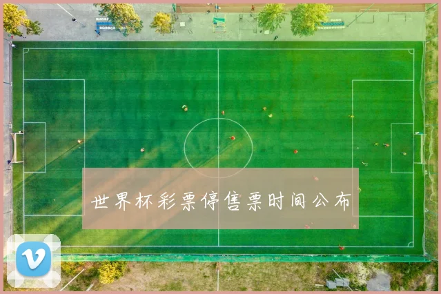 世界杯彩票停售票时间公布